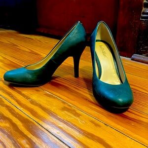 Forest Green Isabel style Kelly & Katie heels
